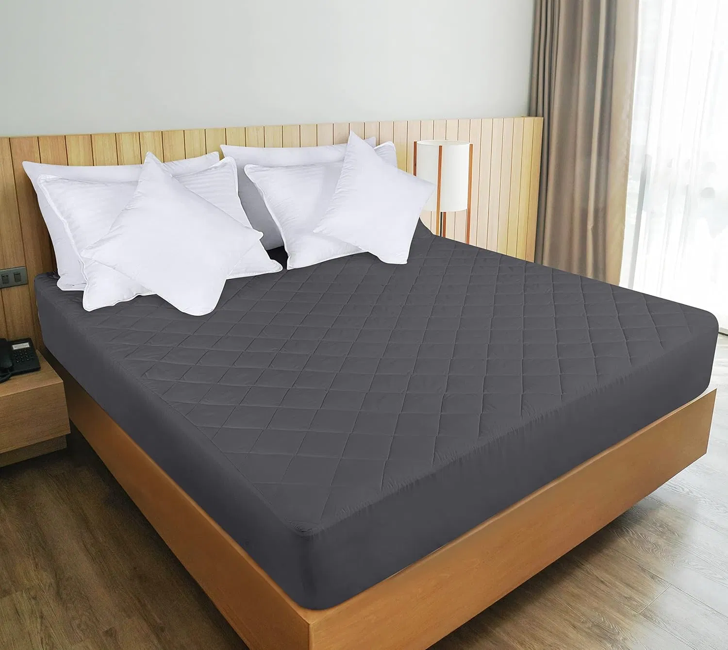 Mattress Pad Mattress Cover Quilted Fitted Mattress Protector Deep Pocket Cooling Topper