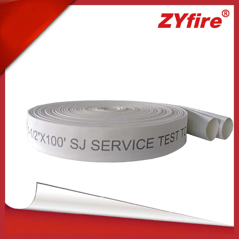 Factory Supply PU Lining UL Certified Single Jacket Fire Hose