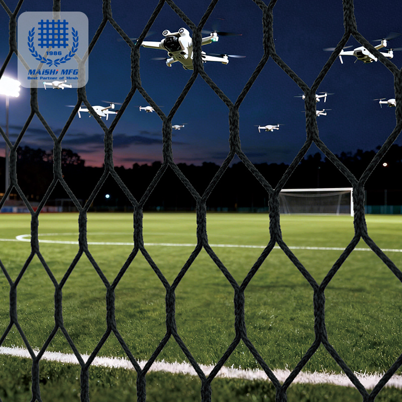 Soft-Catch Technology Uav Guard Netting for Prototype Testing and Sensor Protection System