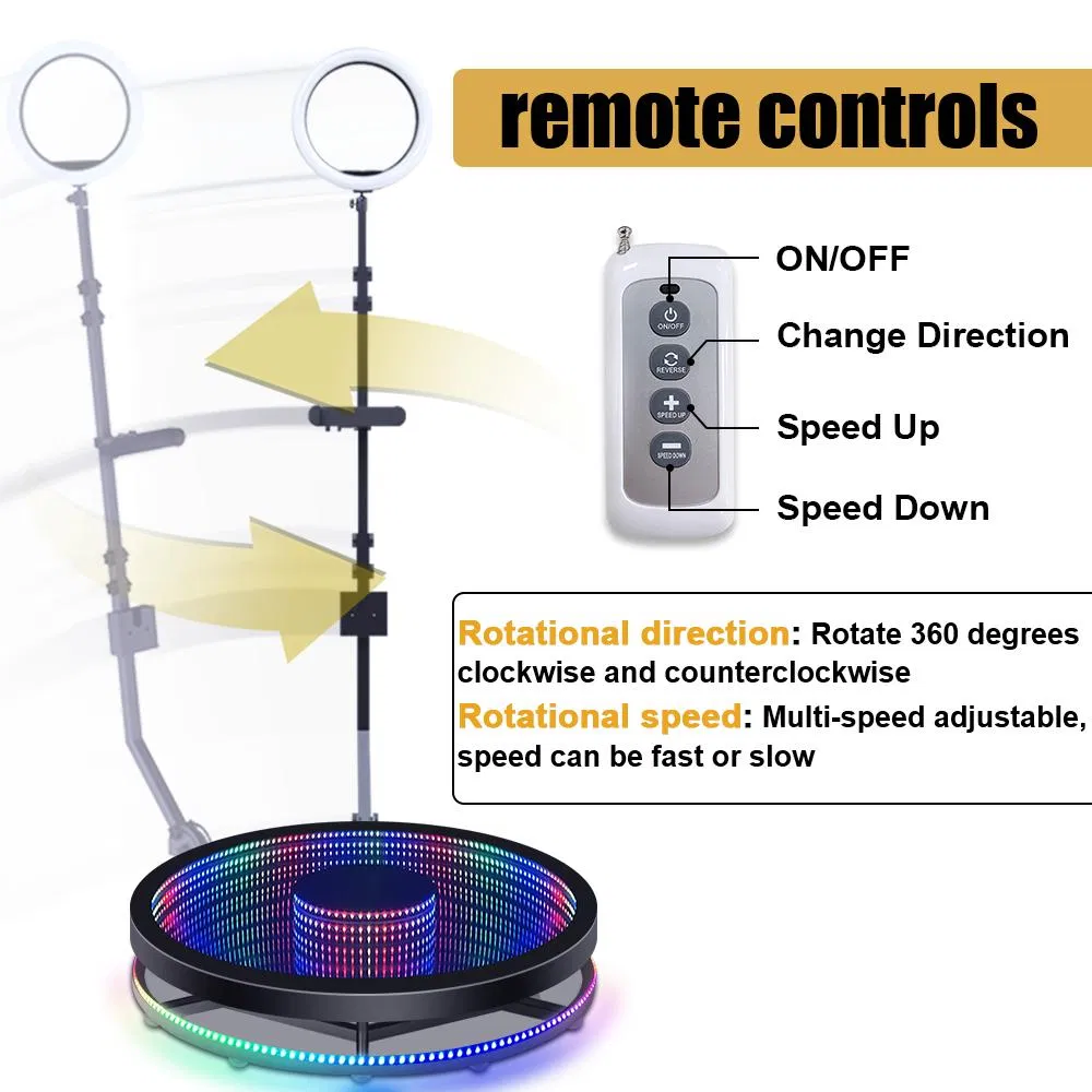 Автоматическая 360 фото-будка с вращением