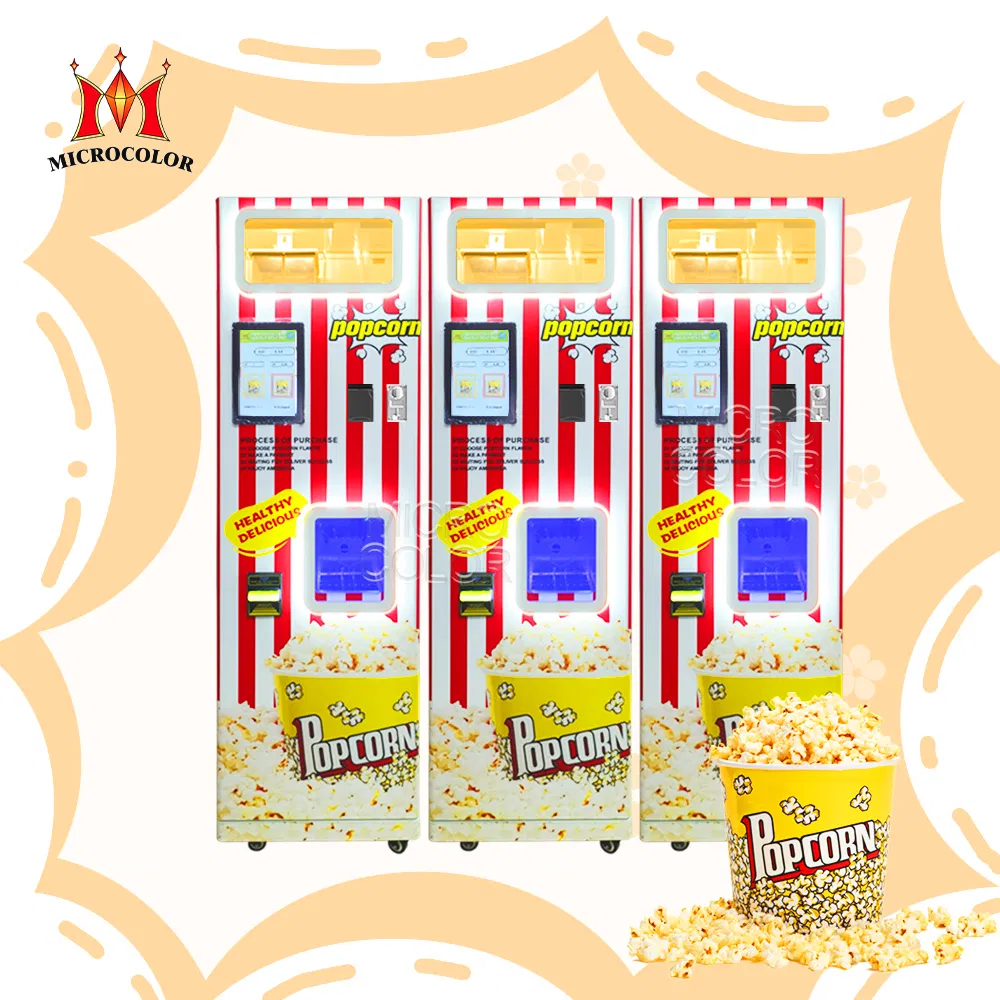 Wholesale Price Commercial Electric Cinema Automatic Popcorn Vending Machine