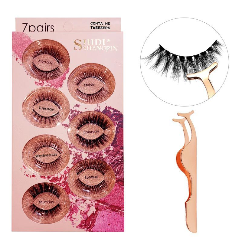 Lighter Weight Ultra Soft Black Fiber Multi Styles Full Strip Lashes