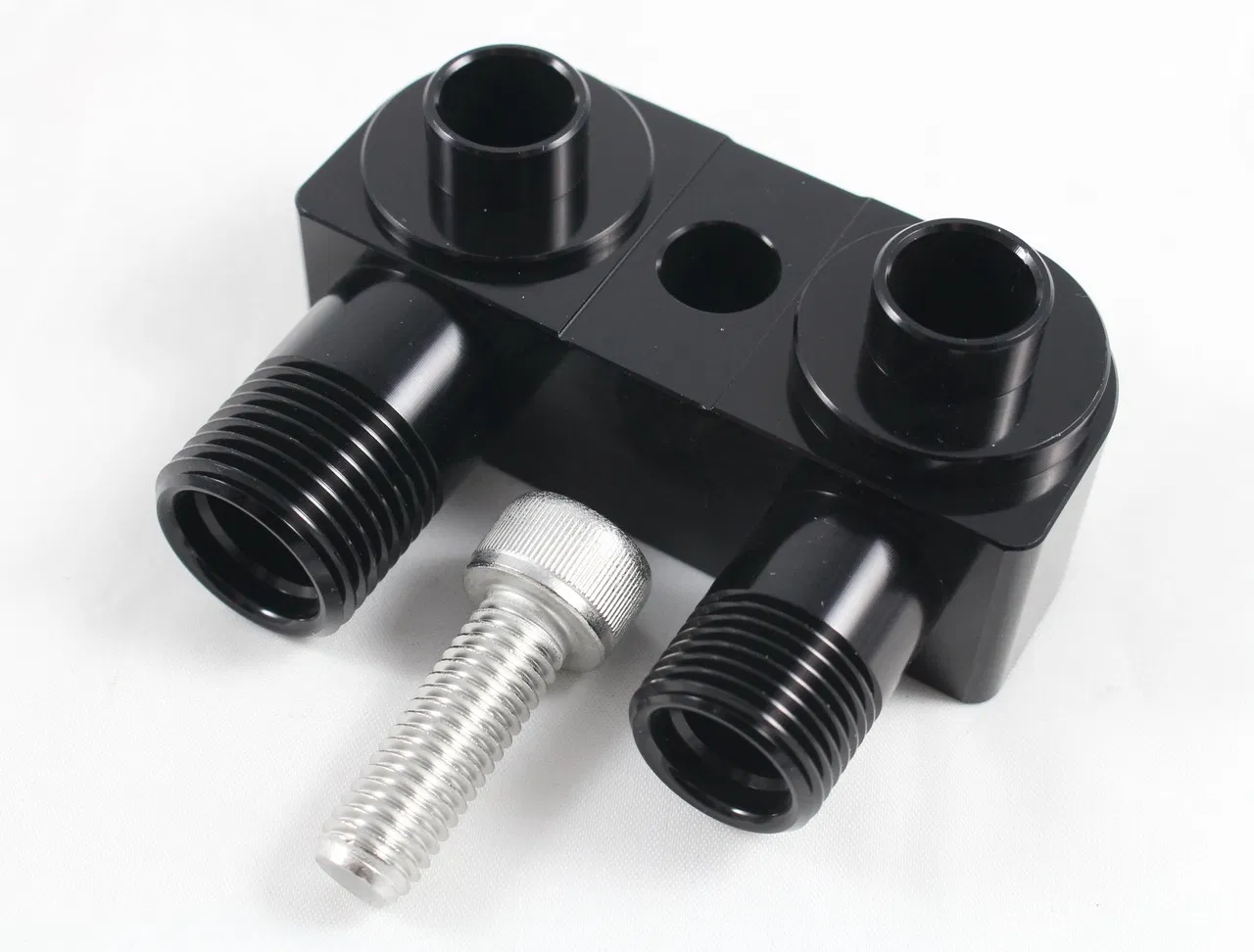 Адаптер 90° для компрессора кондиционера CNC 6061-T6