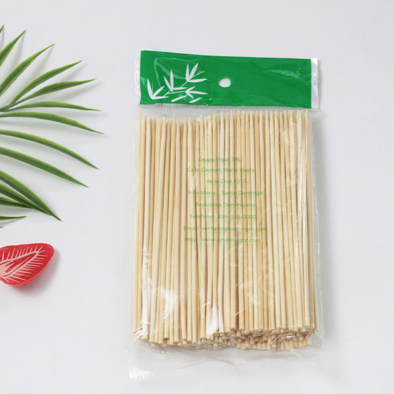 Eco-Friendly Disposable Round Bamboo Skewer BBQ Cheaper Price