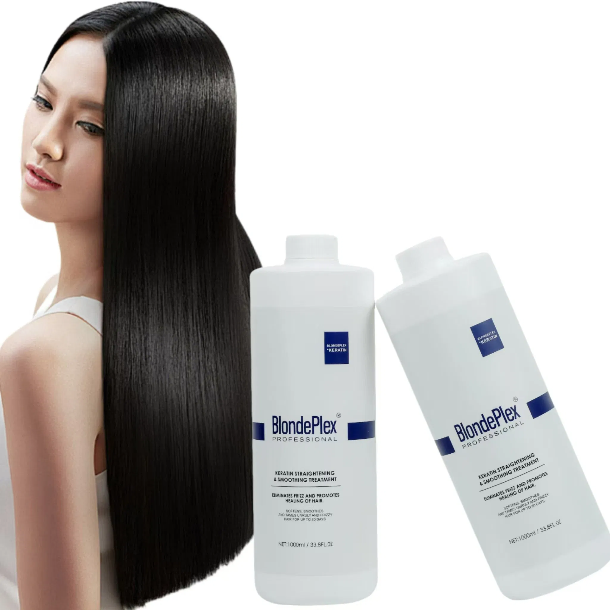 Blondeplex Keratin Treatment Professional Salon Brazilian Keratin Straightening Treatment Damaged Hair Keratin