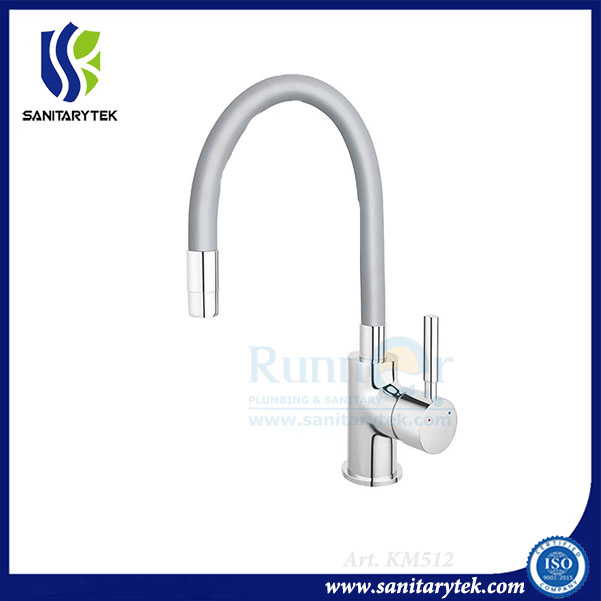 Kitchen Sink Mixer with Flexible Spout (KM512)