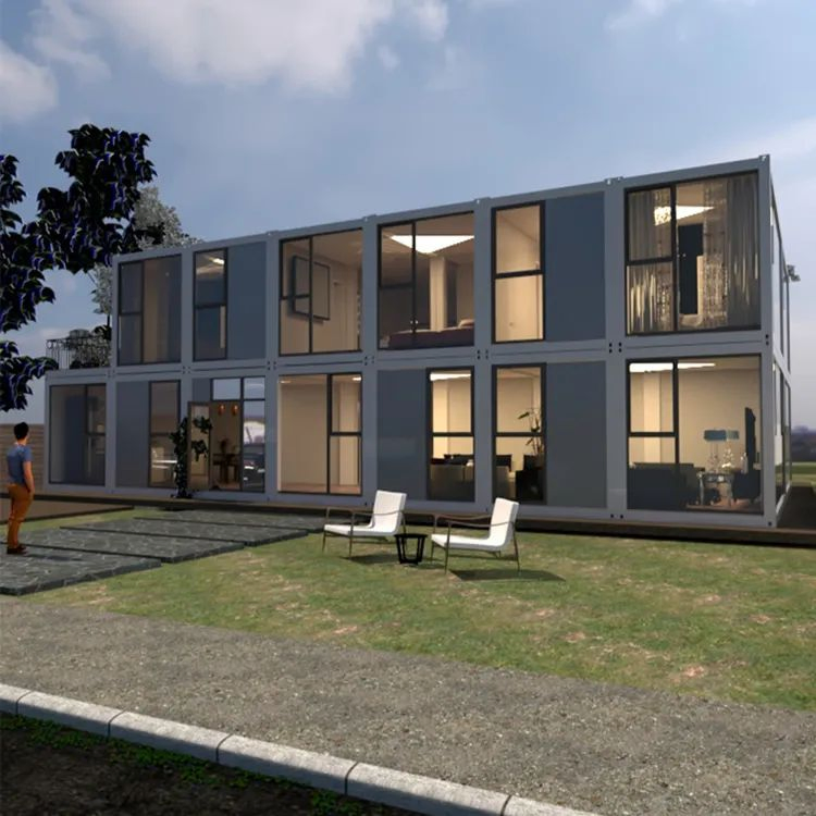 Prefabricated Container Houses - Customizable Units for Dormitory, Office & Apartment