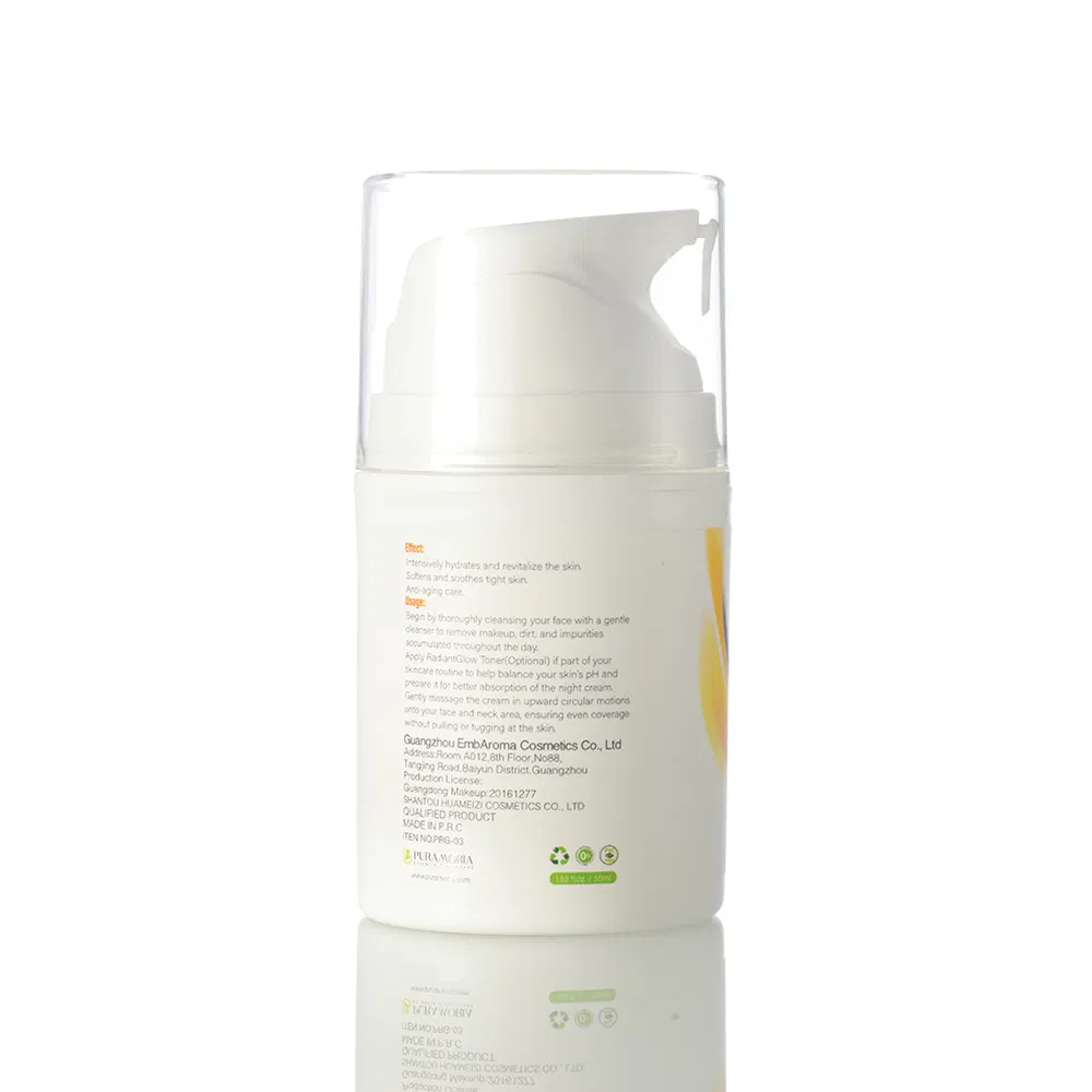 Brightening and Hydrating Face Cream with Hyaluronic Acid and Panthenol