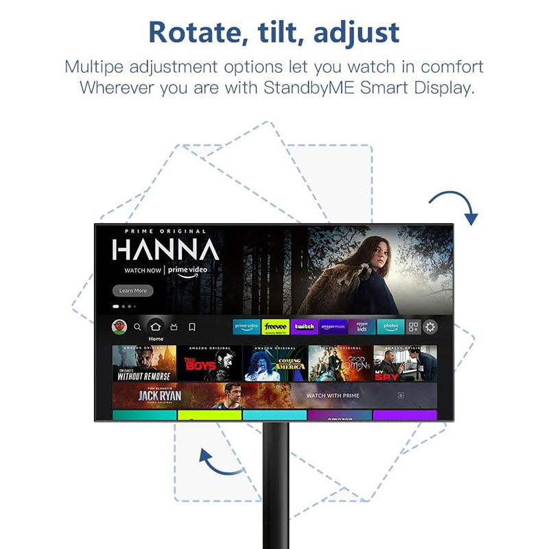 21.5 Inch Wireless Smart Portable TV Android Monitor with Built-in 4 or 6h Battery Life Touch Screen LCD Display