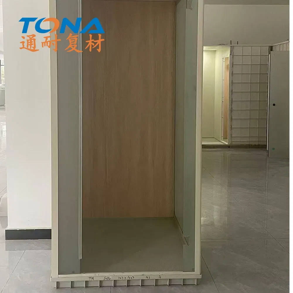 Eco Friendly Prefab SMC Bathroom with Compact Design for Temporary Living Spaces