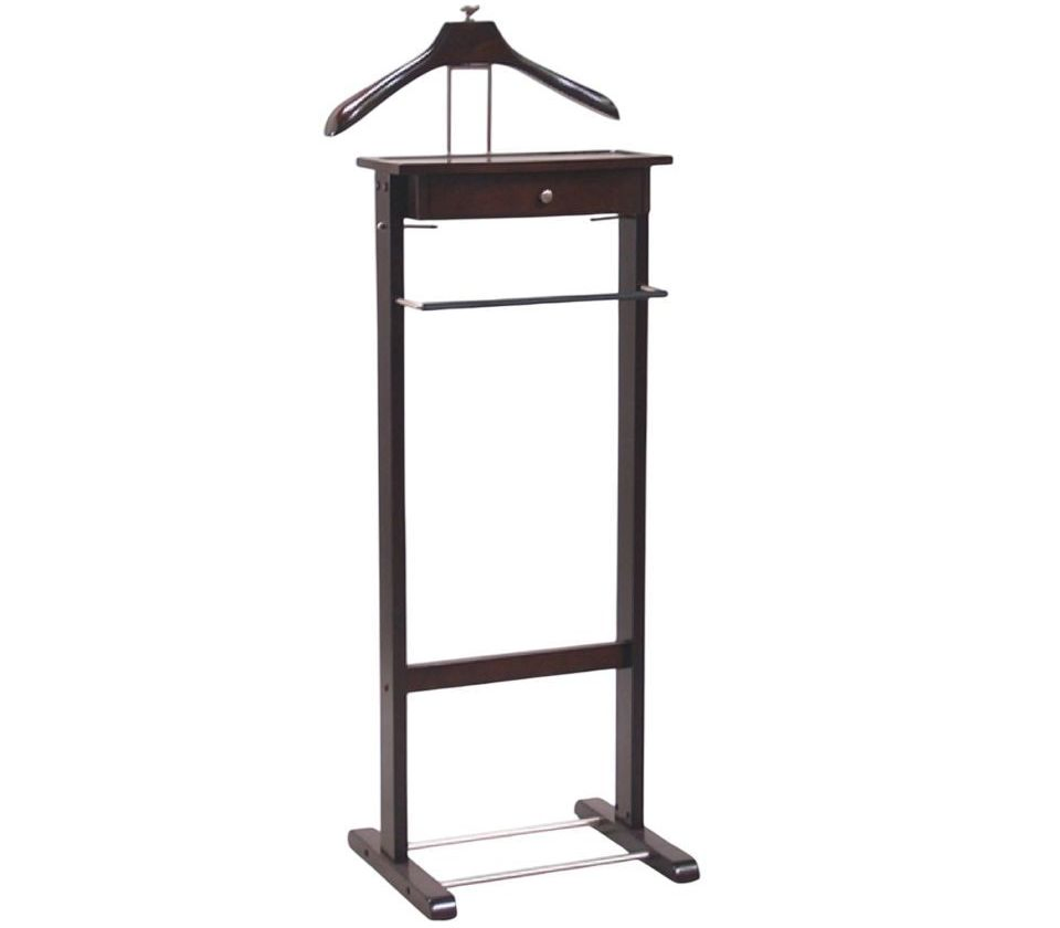 Органайзер для гардероба с вешалками и лотком