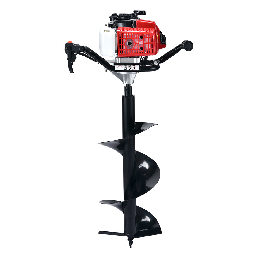 High Power Farm Use 63cc Gasoline Earth Auger Hole Digger