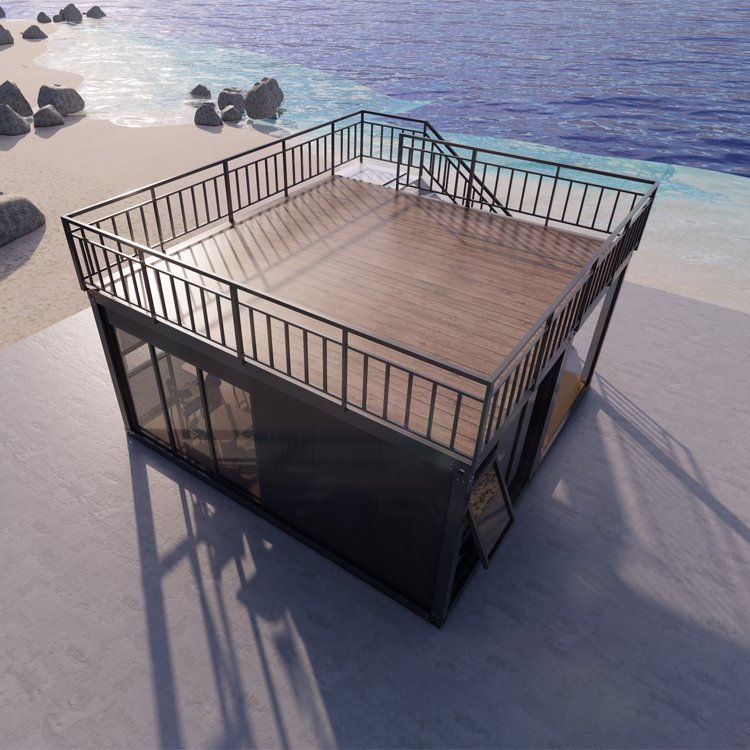 High quality Detachable Prefab Tiny Modular Portable Prefabricated House Easy Installation Container House Garage Storage Mobile House