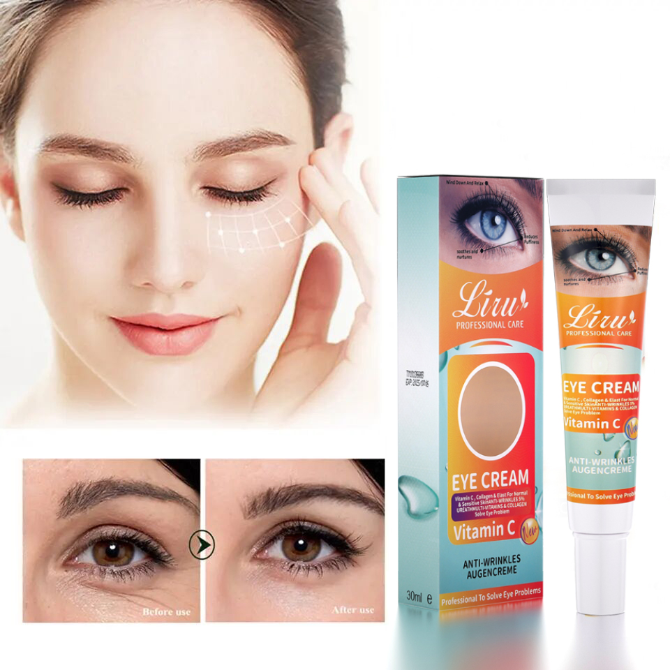 Premium Vitamin C Eye Cream for Dark Circles and Wrinkles