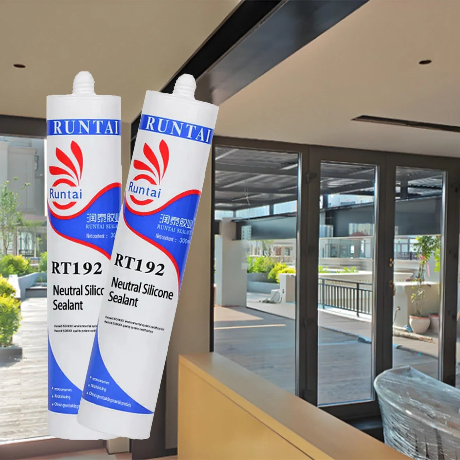 Runtai High Quality Manufacturer One Component Neutral Silicone Sealant for Interior Joints