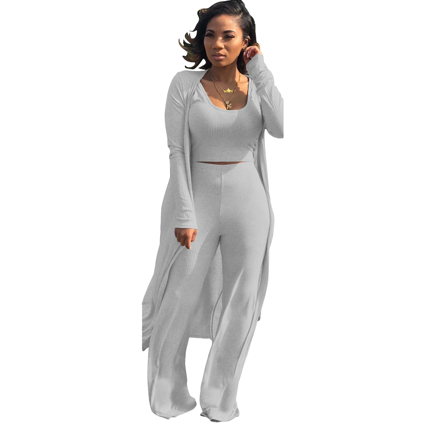 Комплект женский 3 предмета длинный рукав повседневный