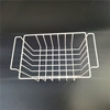 Custom Size PE Coated Hanging Refrigerator Shelves Iron Wire Display Freezer Shelf Rack