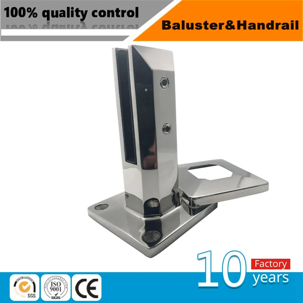 Satin Stainless Steel Glass Spigot with Export Safety Package for Railings/Handrails