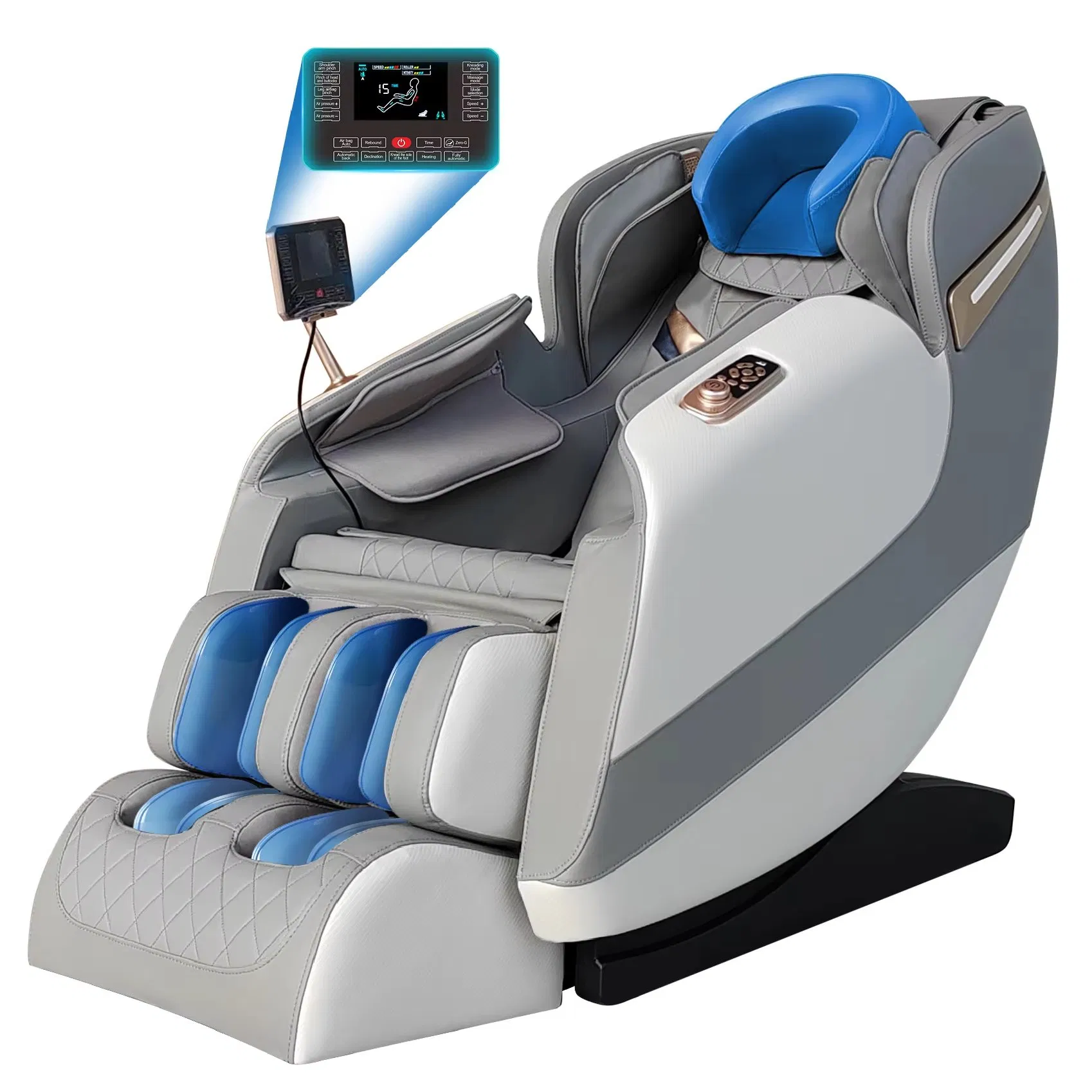 High Quality Music Full Body Airbags Zero Gravity Electric Pedicure Massage Chair Armchair Massage Products