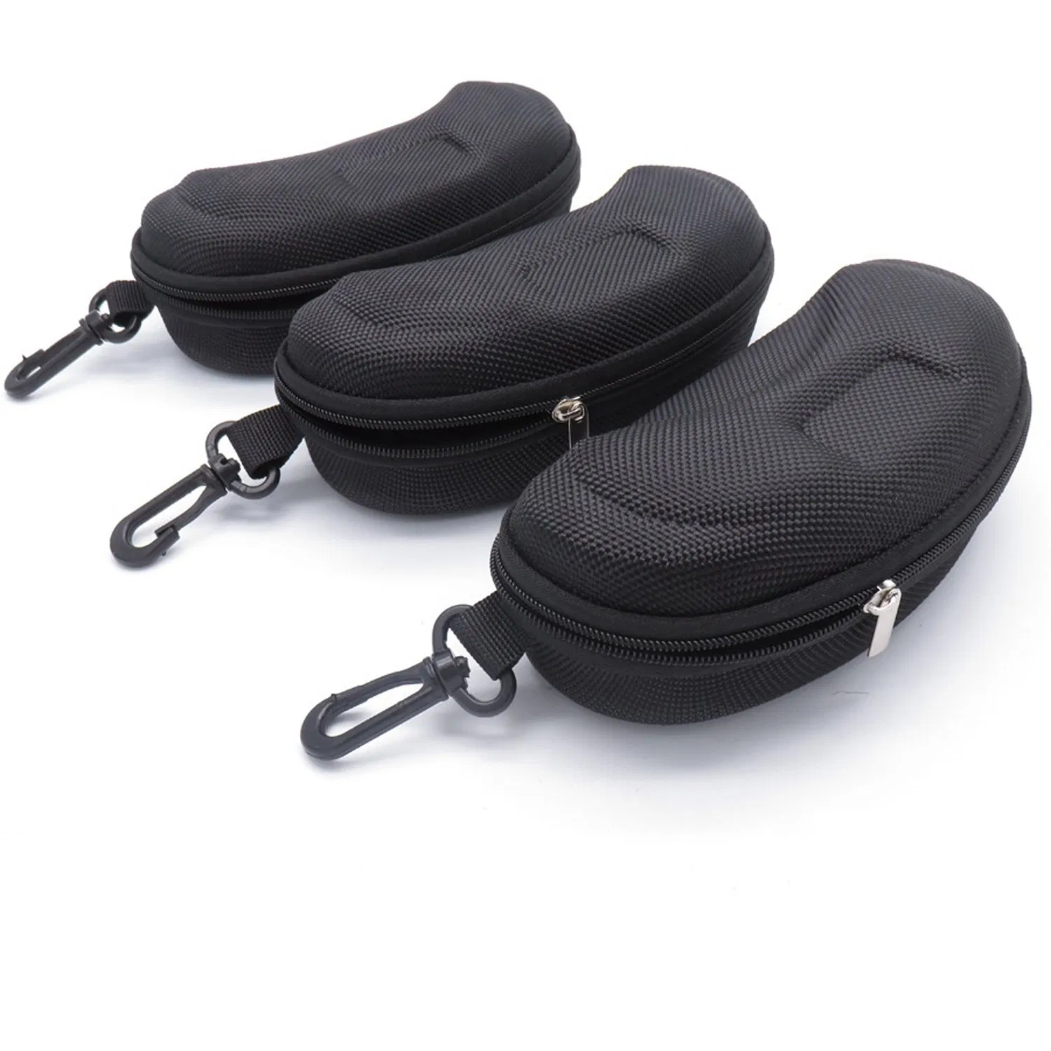 Sunglasses Case and Large Waterproof Eyeglasses Case Hard EVA Zipper EVA Eyeglass Cases for Men & Women or Children