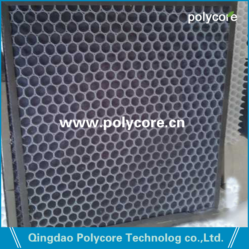 White Uniform Polypropylene Honeycomb Core