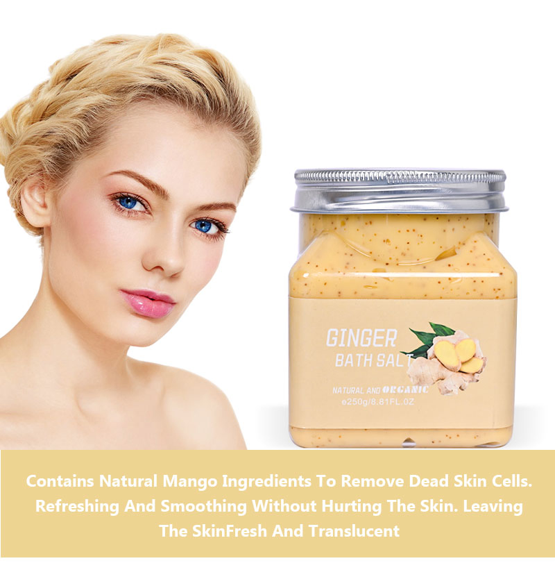 Beauty Cosmetics Skin Care Exfoliating Brightening Sugar Body Ginger Body Scrub