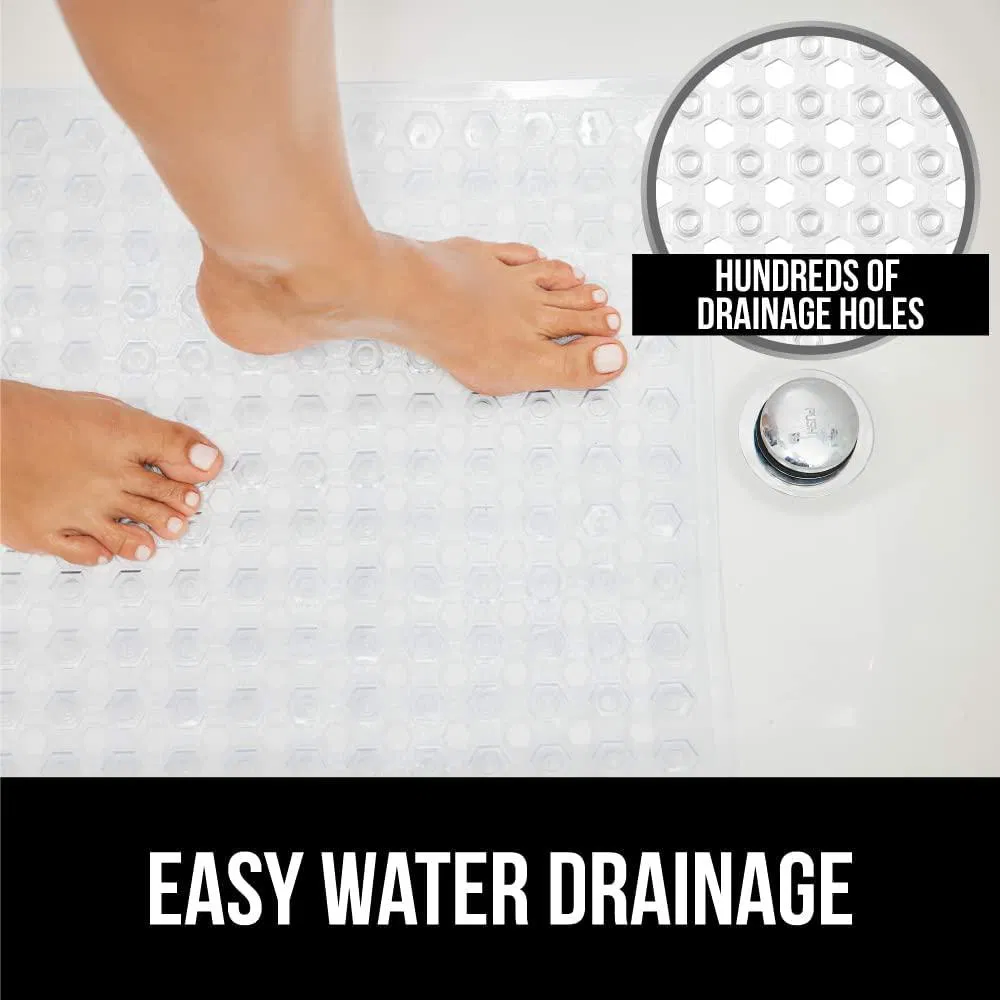 Machine Washable Bath Tub with Drain Holes to Keep Floor Clean