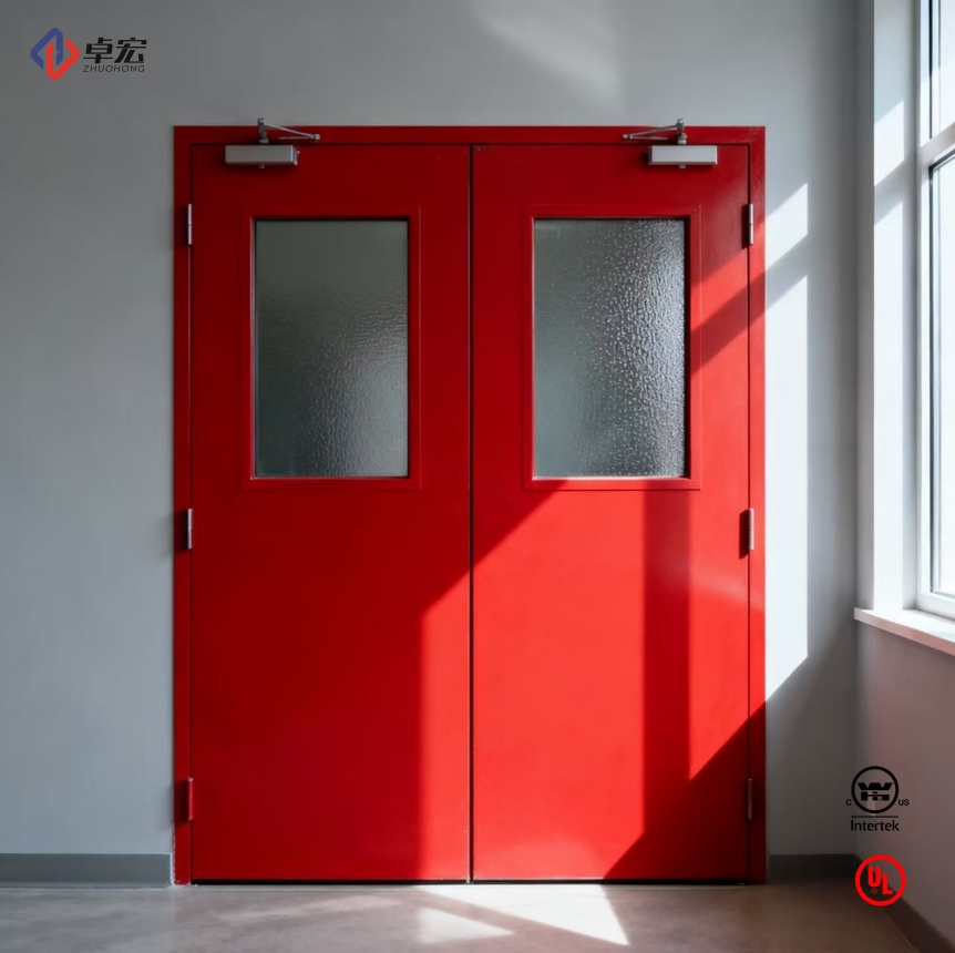 Durable Flamestop Steel Fire Door for Commercial and Residential Use
