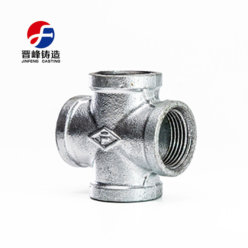 Gi Galvanized Cross Malleable Iron Pipe Fittings