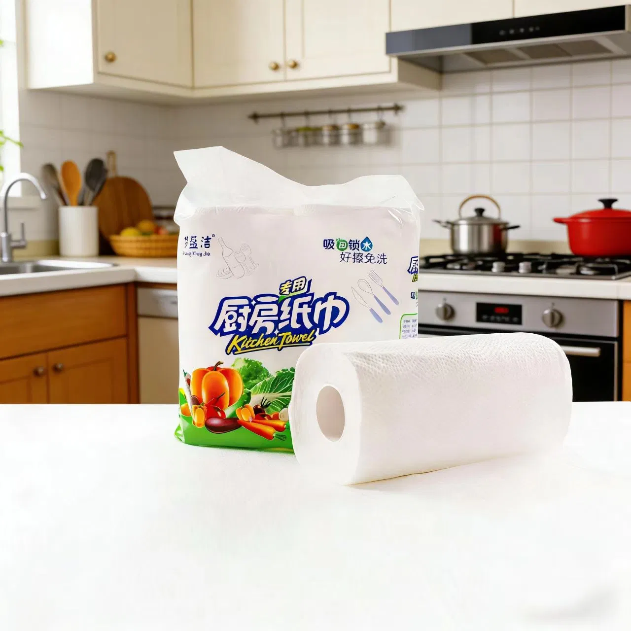 Premium Absorbent Kitchen Paper Towel for Commercial Use
