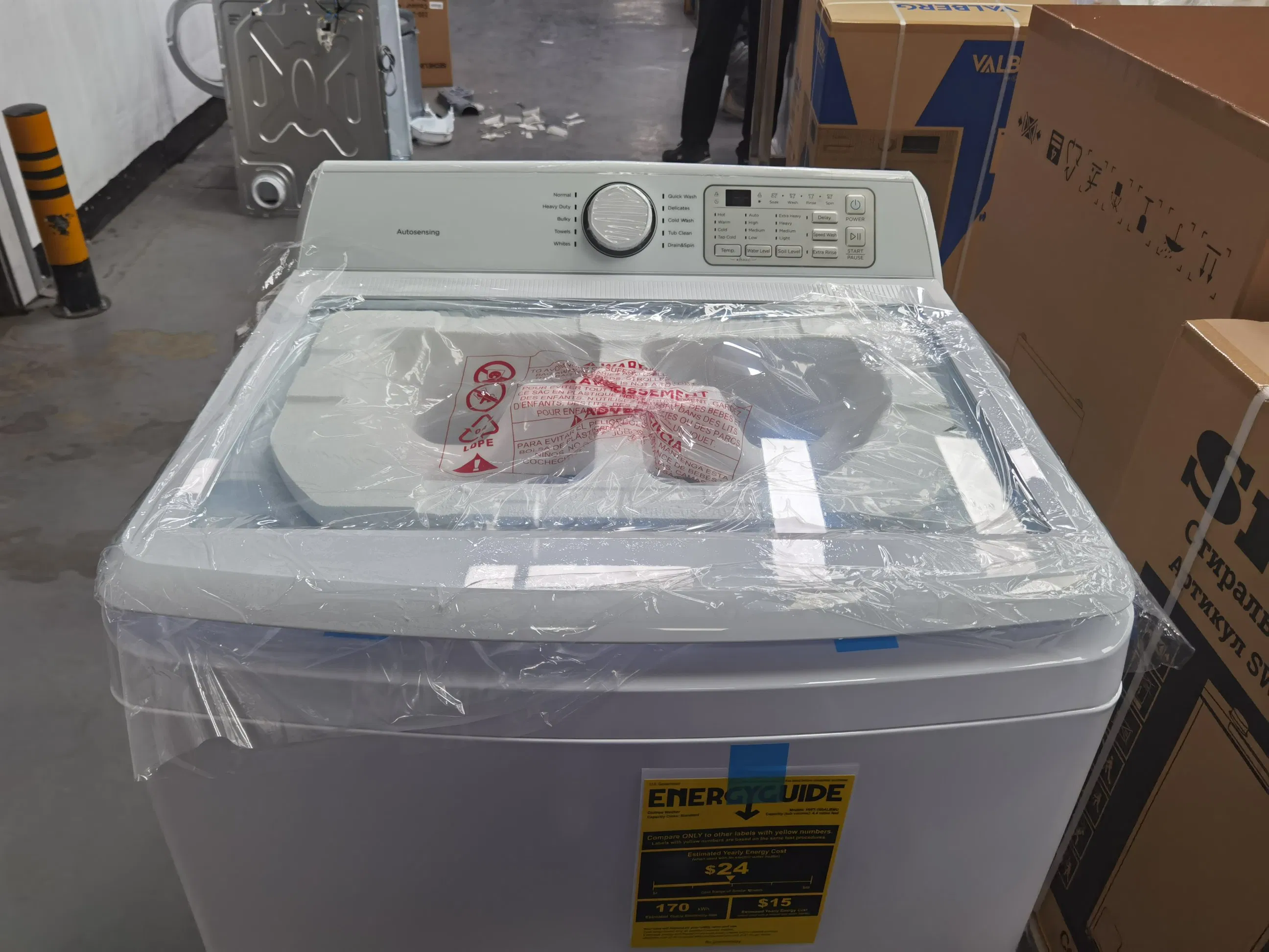 4.4 Cu. FT Fully Automatic Top Load Washing Machine for Home