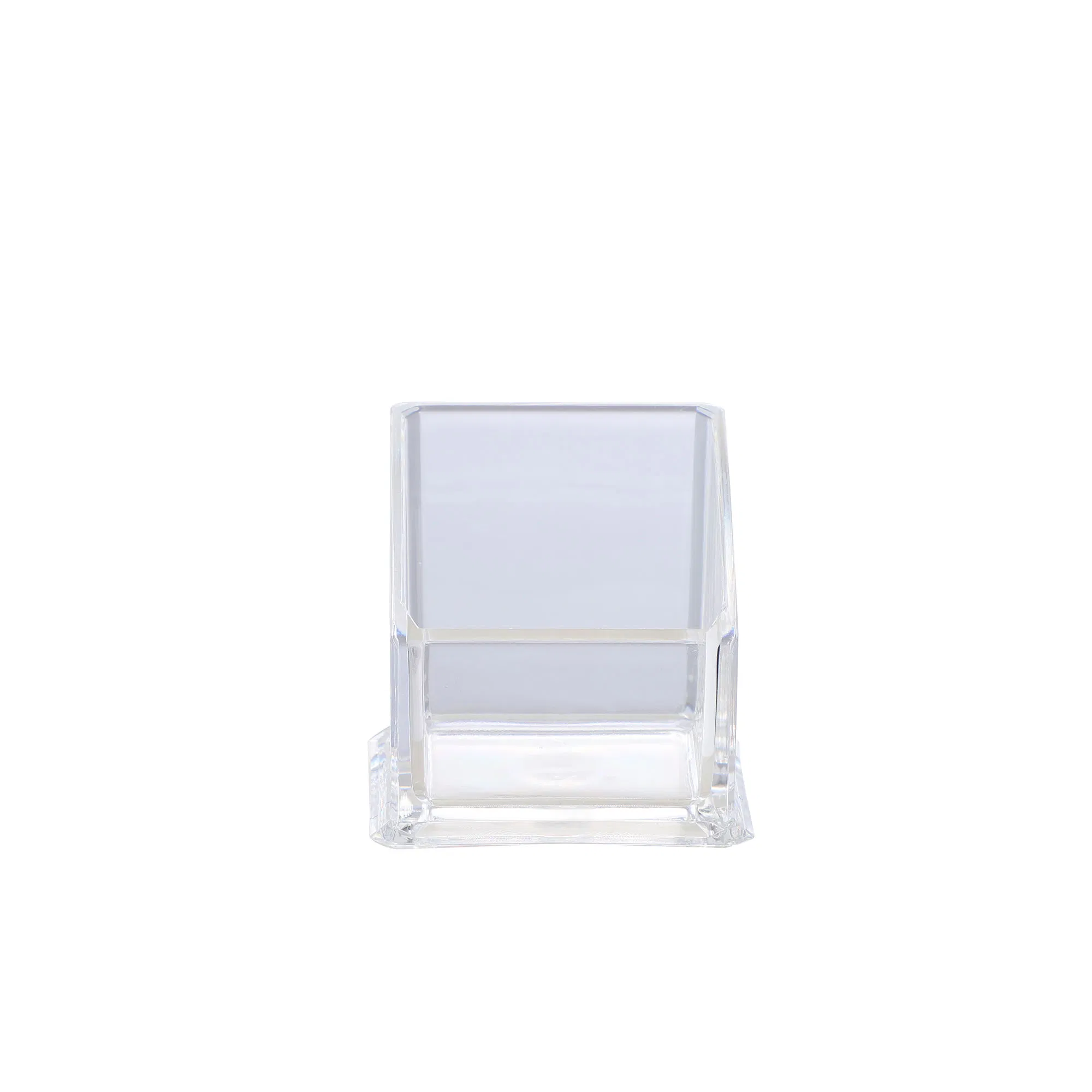 Customized Transparent Color Plastic Tissue Box Restaurant Table Use Tabletop Tissue Holder