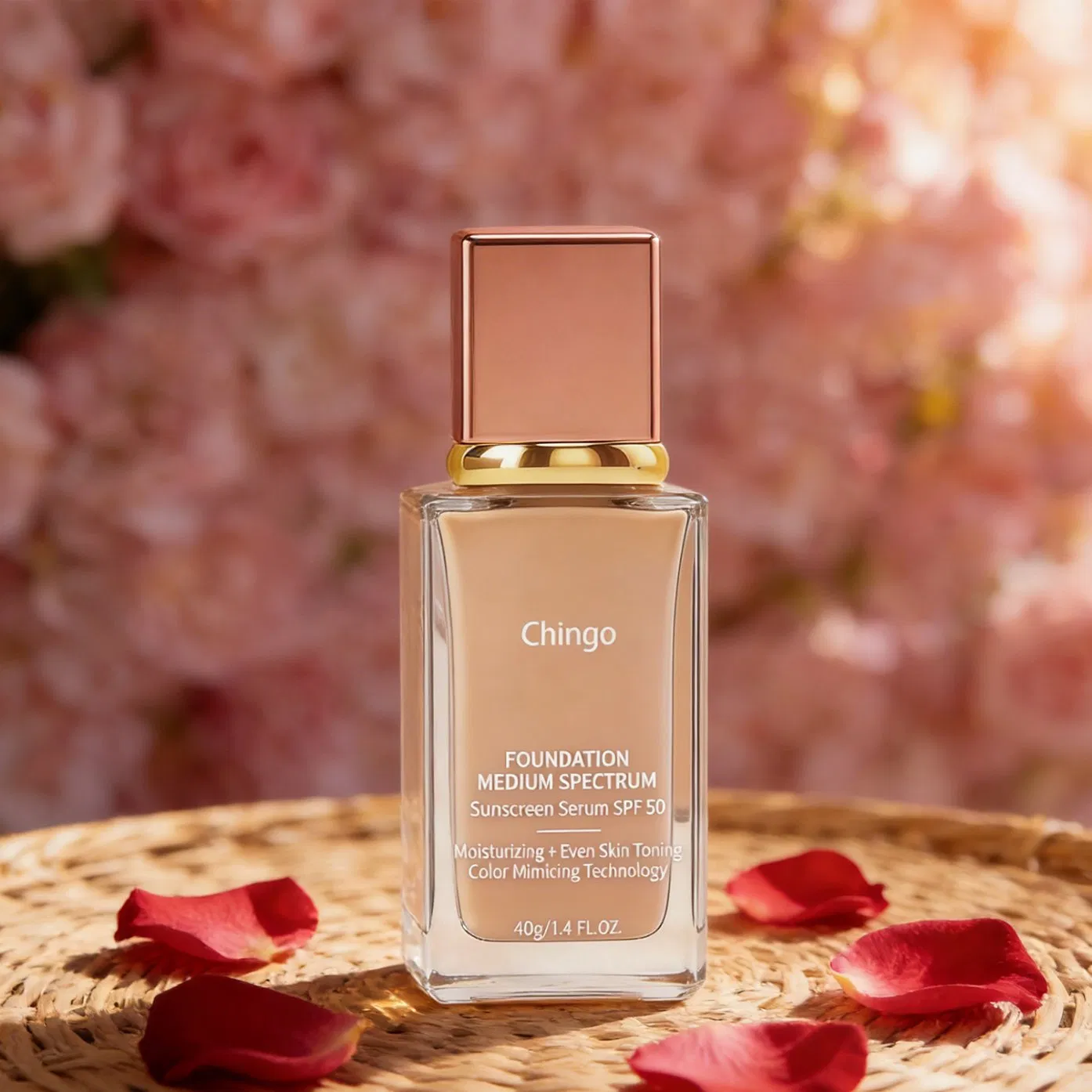 Oil Free Lightweight Foundation for Clear Smooth Skin and Flawless Coverage