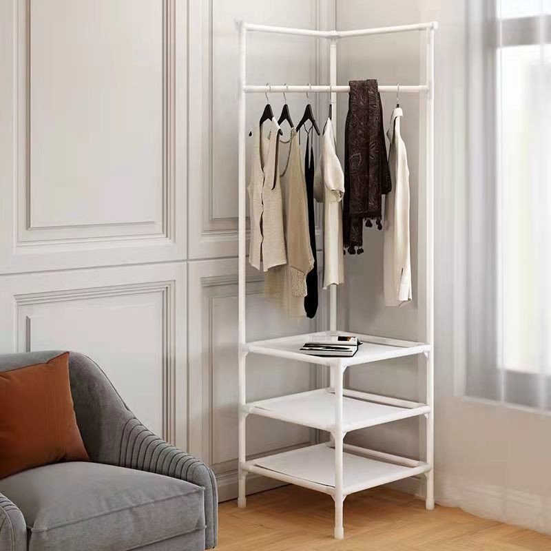 Corner Coat Rack Multi-Layer Assembly Hanger Hanger Bedroom Corner Hanger Floor Rack