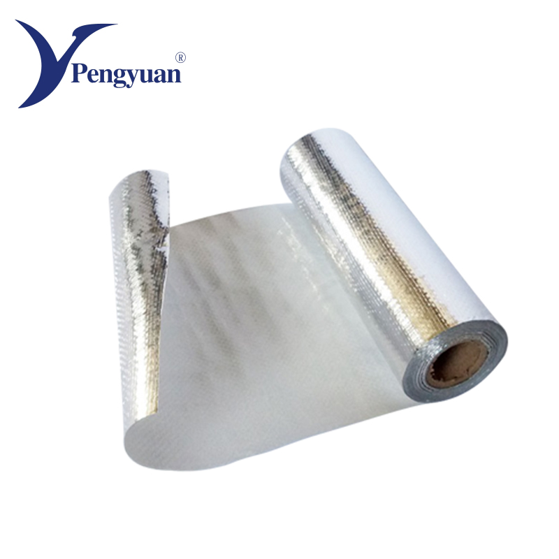 House Wall Roof Sarking Aluminum Woven Fabric Foil Thermal Insulation Building Construction Material