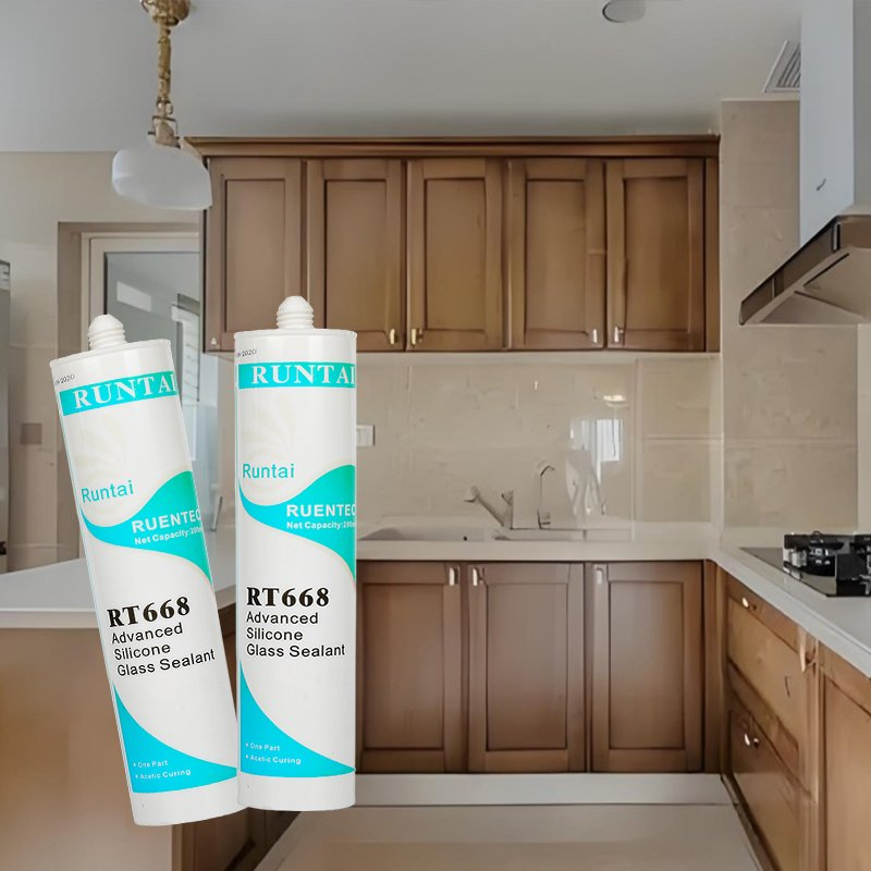 Premium Acetic Silicone Sealant for Flexible Wood Projects