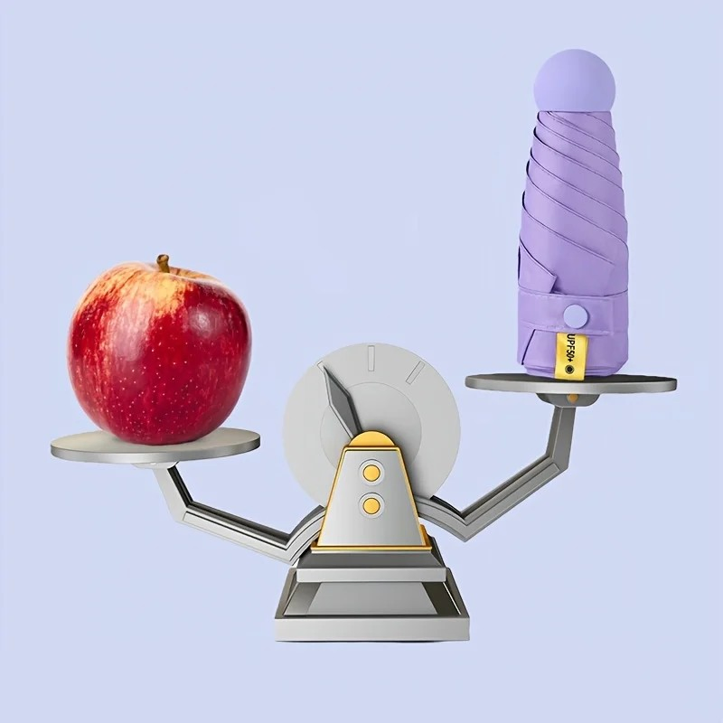 Mini Sun Umbrella Travel Umbrella Card Bag Umbrella Lightweight and Portable