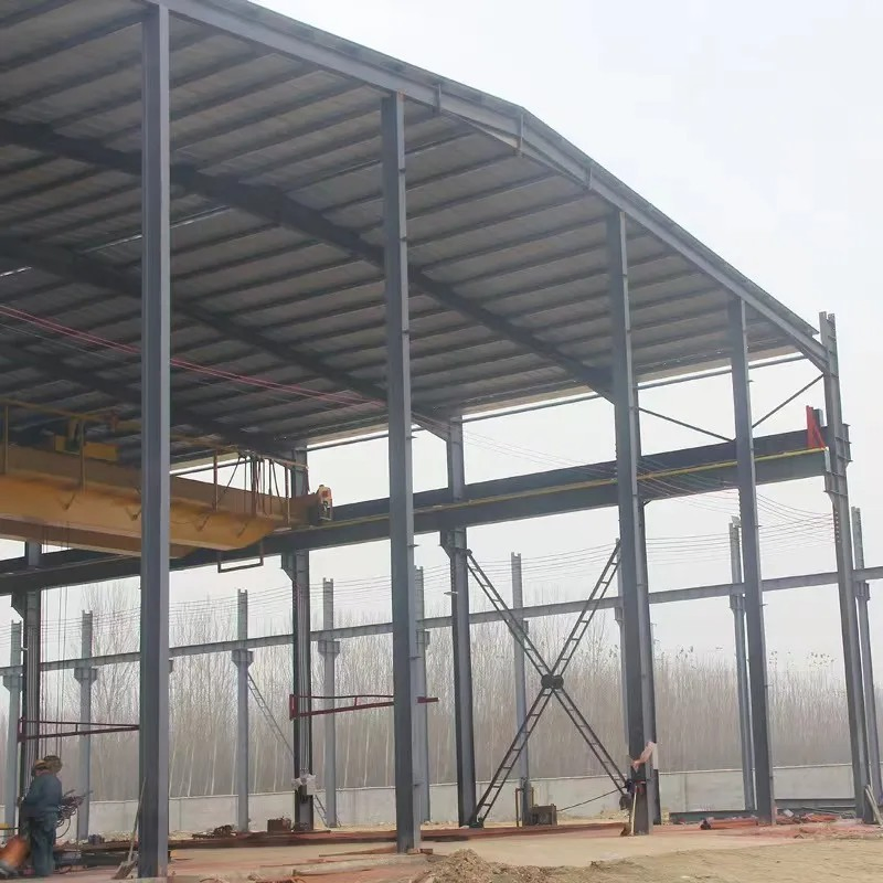 Low Cost Construction Factory Warehouse Prefabricated Steel Structure Workshop Building