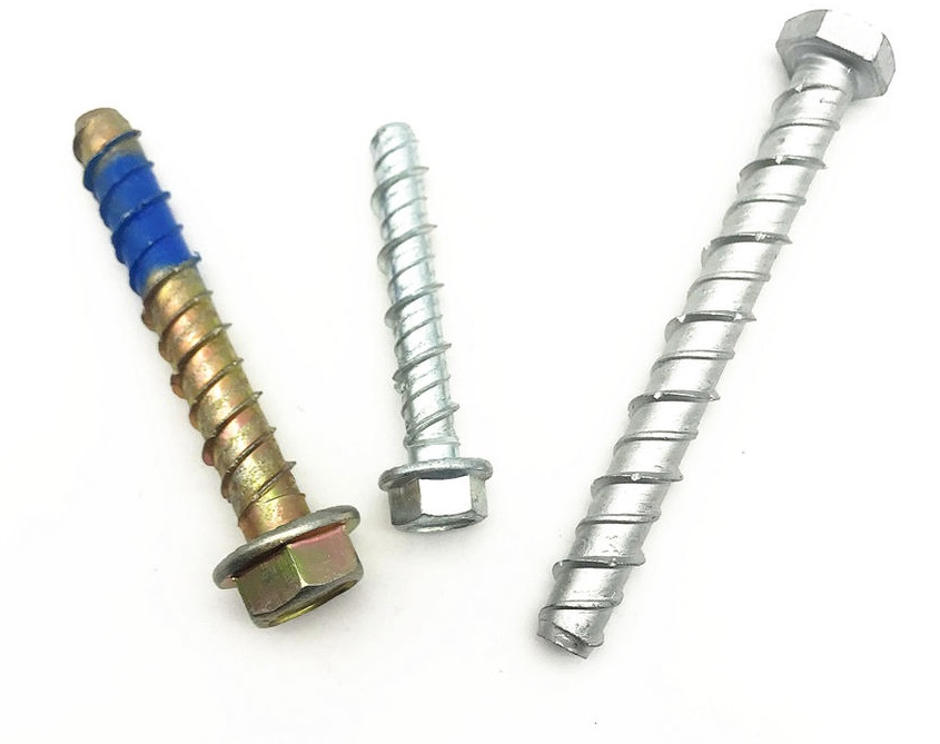 Анкерный болт с шестигранной головкой и фланцем