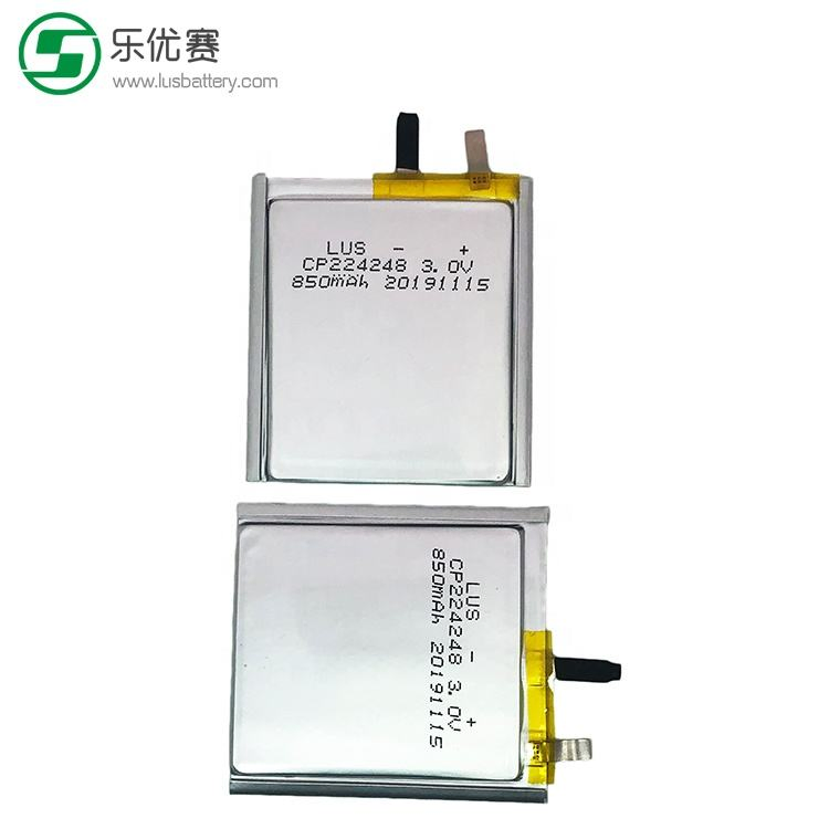 Cp224248 Flat Non Rechargeable Battery 3.0V 850mAh Cp224248