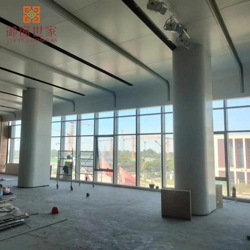 3D Facade Aluminum Curtain Wall Panel Cladding for Outdoor Shopping Mall