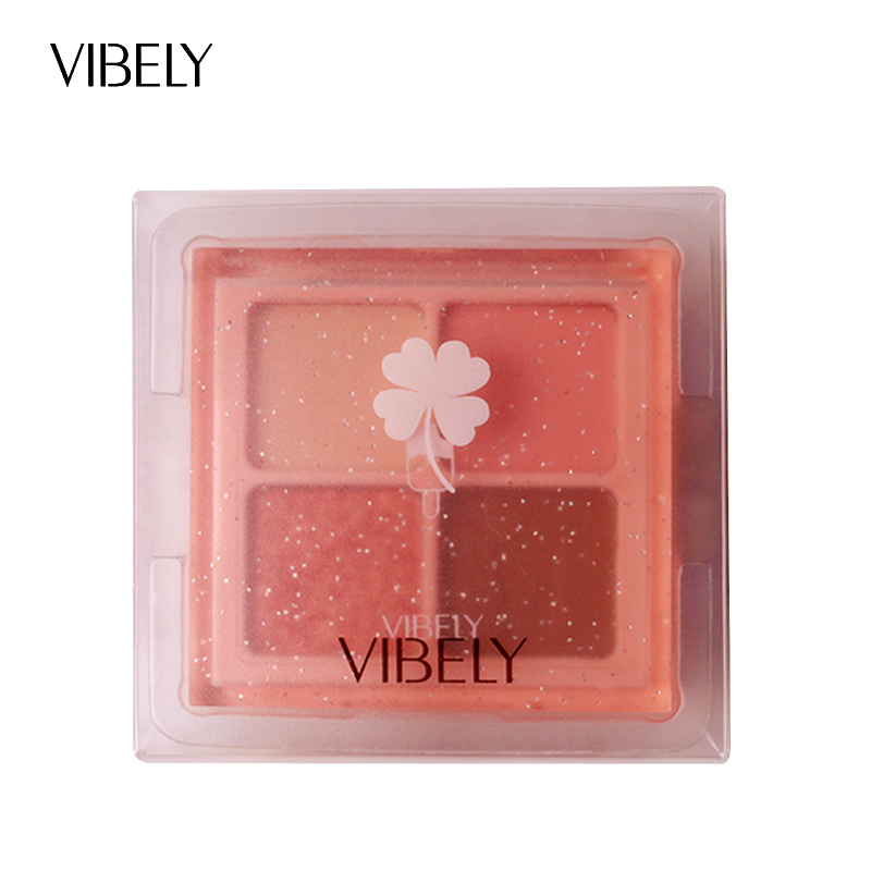 Cosmetic Highlighter Shimmer Waterproof Lasting Glitter Nude Makeup Palette Eye Shadow