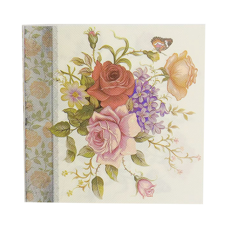 Reliable Soft Gentle Touch Soft Multi Ply Paper Printing Napkin Paper
