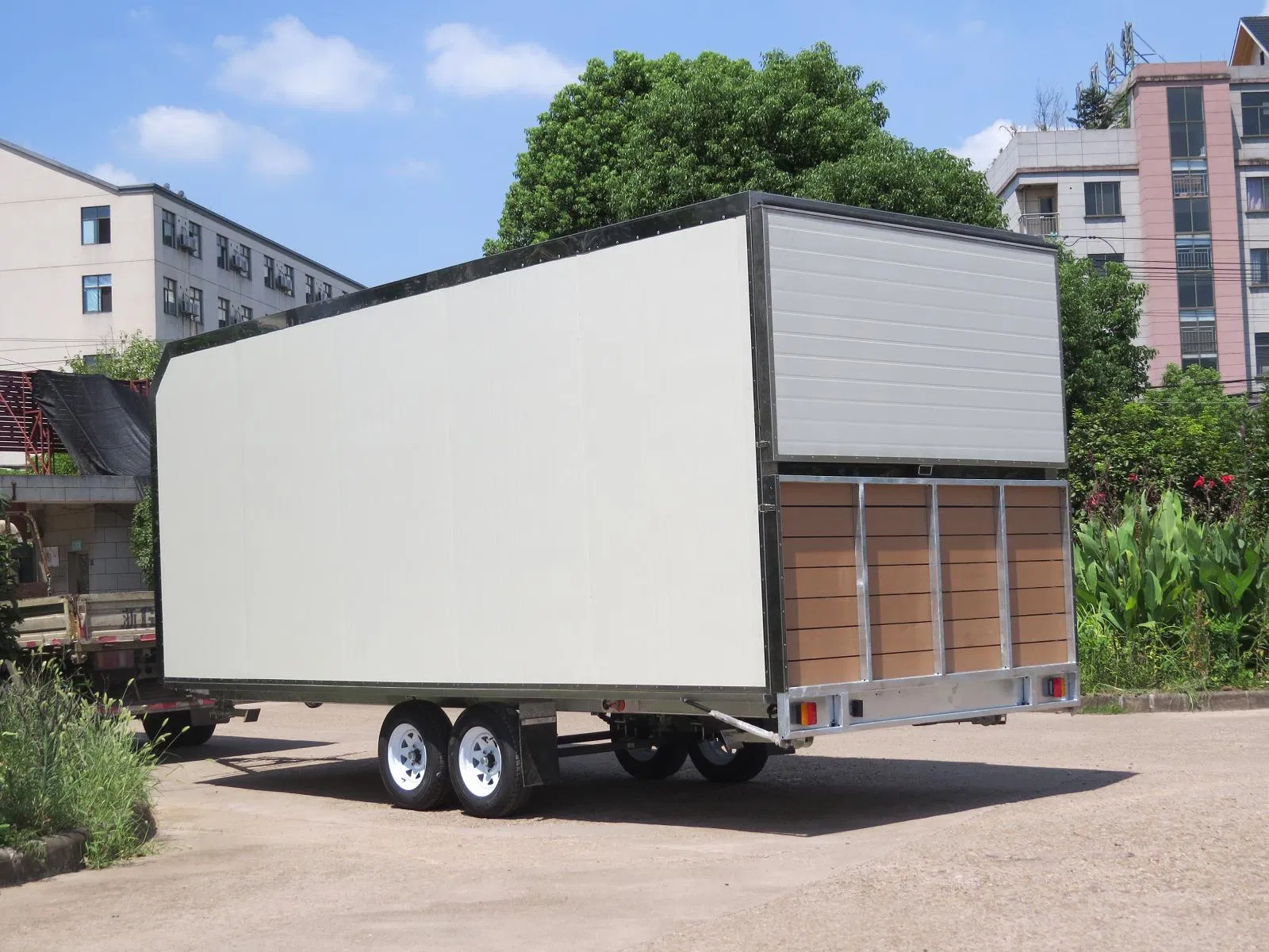 Lightweight Trailer Container Office on Wheel