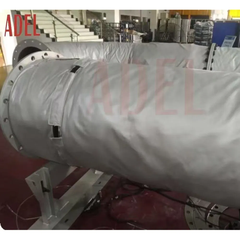 China Manufacturing Fiberglass Thermal Removable Insulation Cover for Exhaust System