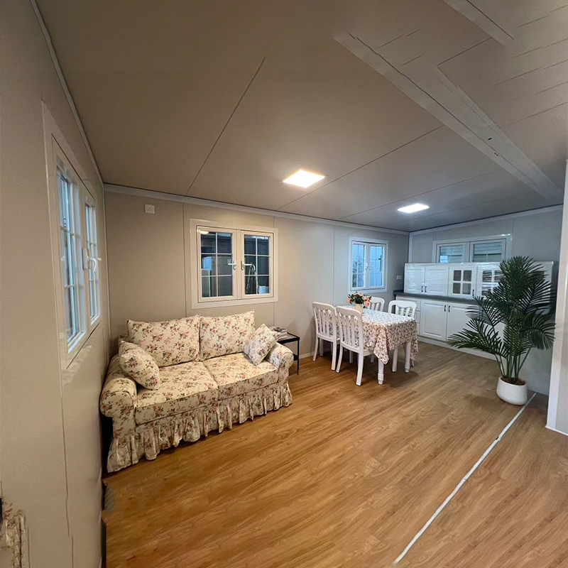 Expandable and Foldable Modular Container House for Urban Living