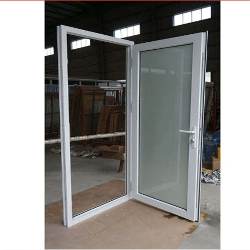 Grill Design Exterior Glass PVC French UPVC Casement Vinyl Doors