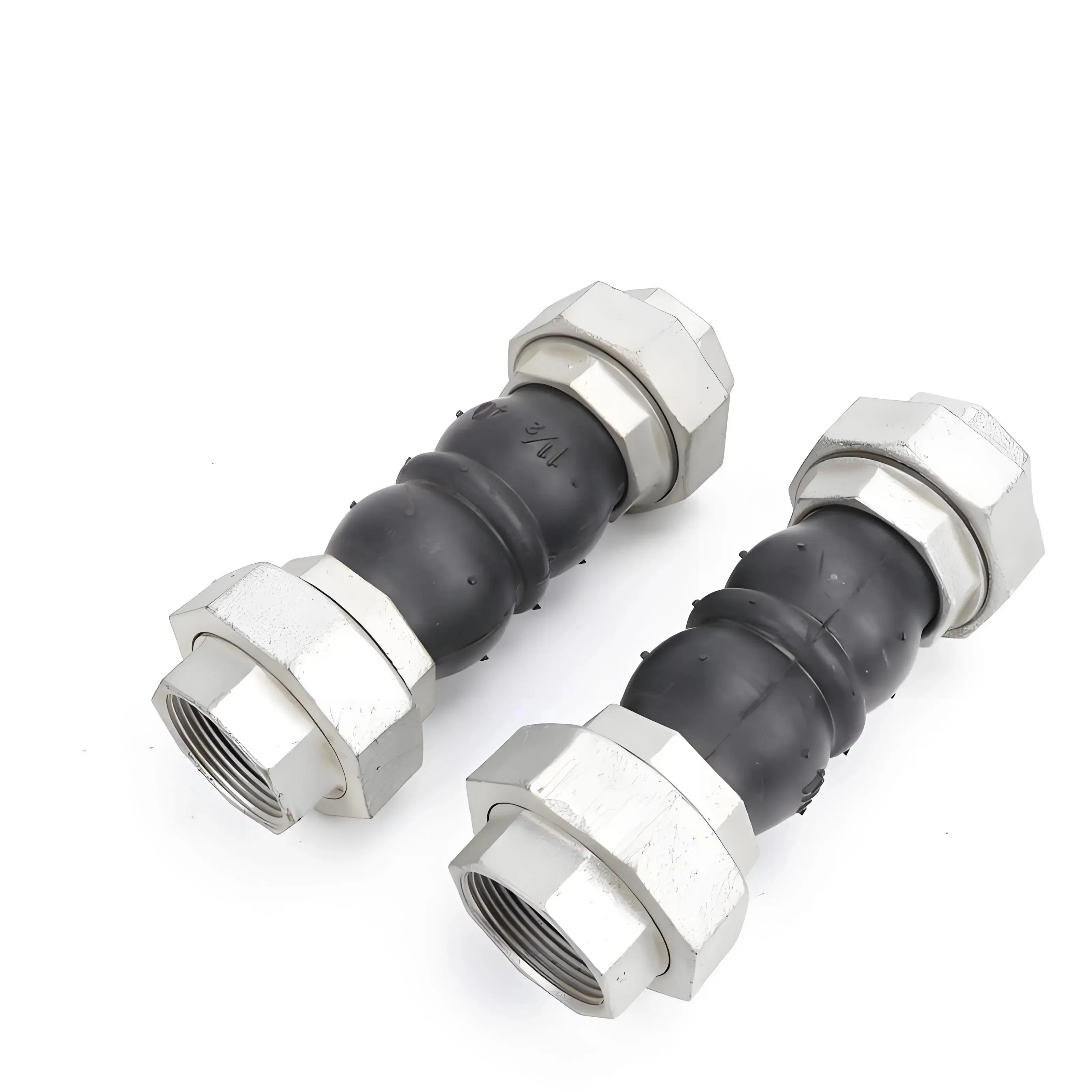 DN15-DN300 NPT BSPT End Single Bellow Flexible Pipe Fitting Rubber Expansion Joint