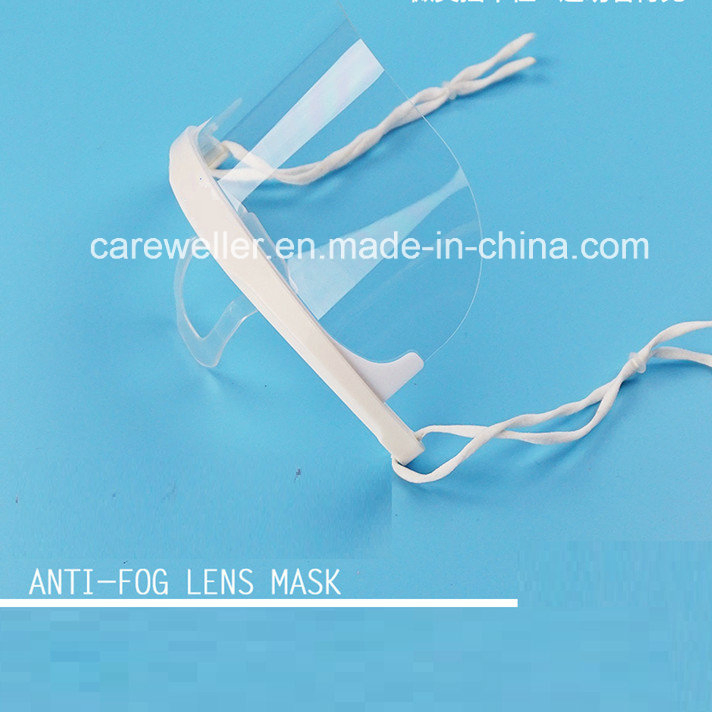 Transparent Anti-Fog Plastic Sanitary Mask (CW-CS503)