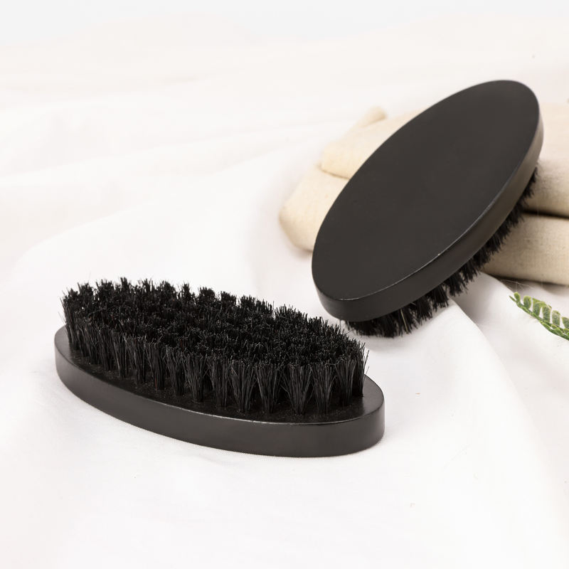 Customized Logo Eco-Friendly Boar Bristle Beard Brush
